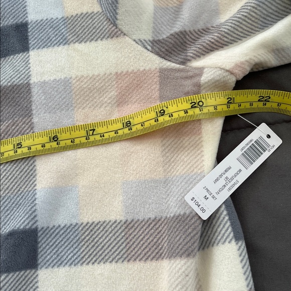 Soma Soft Plaid Flannel Pajamas Sz M NWT - Picture 5 of 13